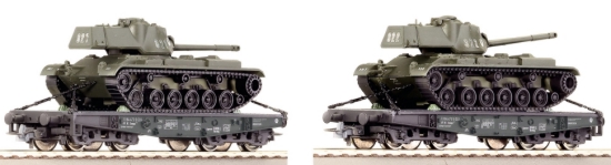 2 Piece Set: cars for Heavy Goods<br /><a href='images/pictures/Roco/66143.jpg' target='_blank'>Full size image</a>